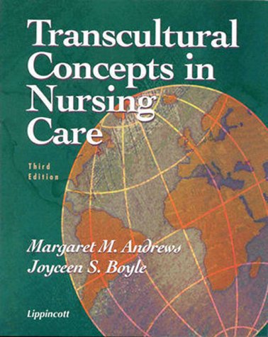TRANSCULTURAL CONCEPTS IN NURSING CARE